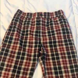 plaid pants